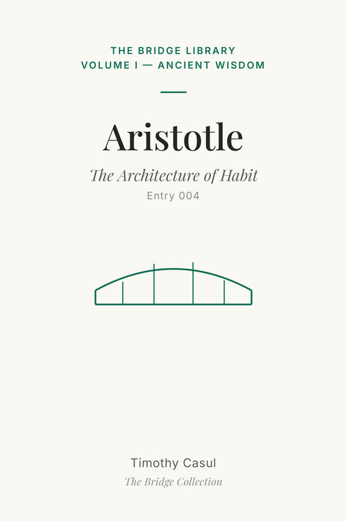 The Bridge Library: Aristotle pamphlet cover