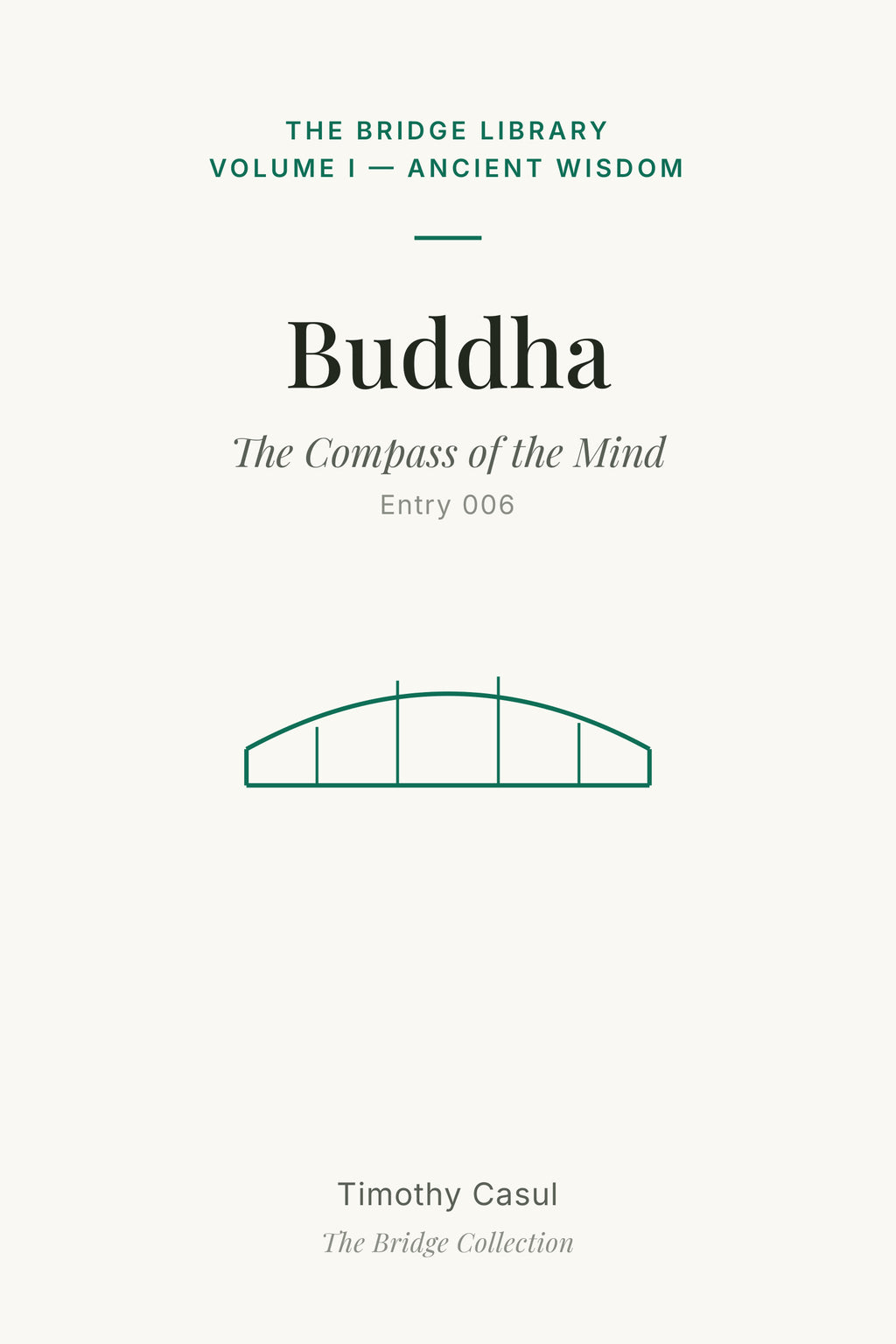 The Bridge Library: Buddha pamphlet cover