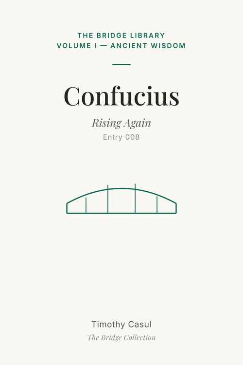 The Bridge Library: Confucius pamphlet cover