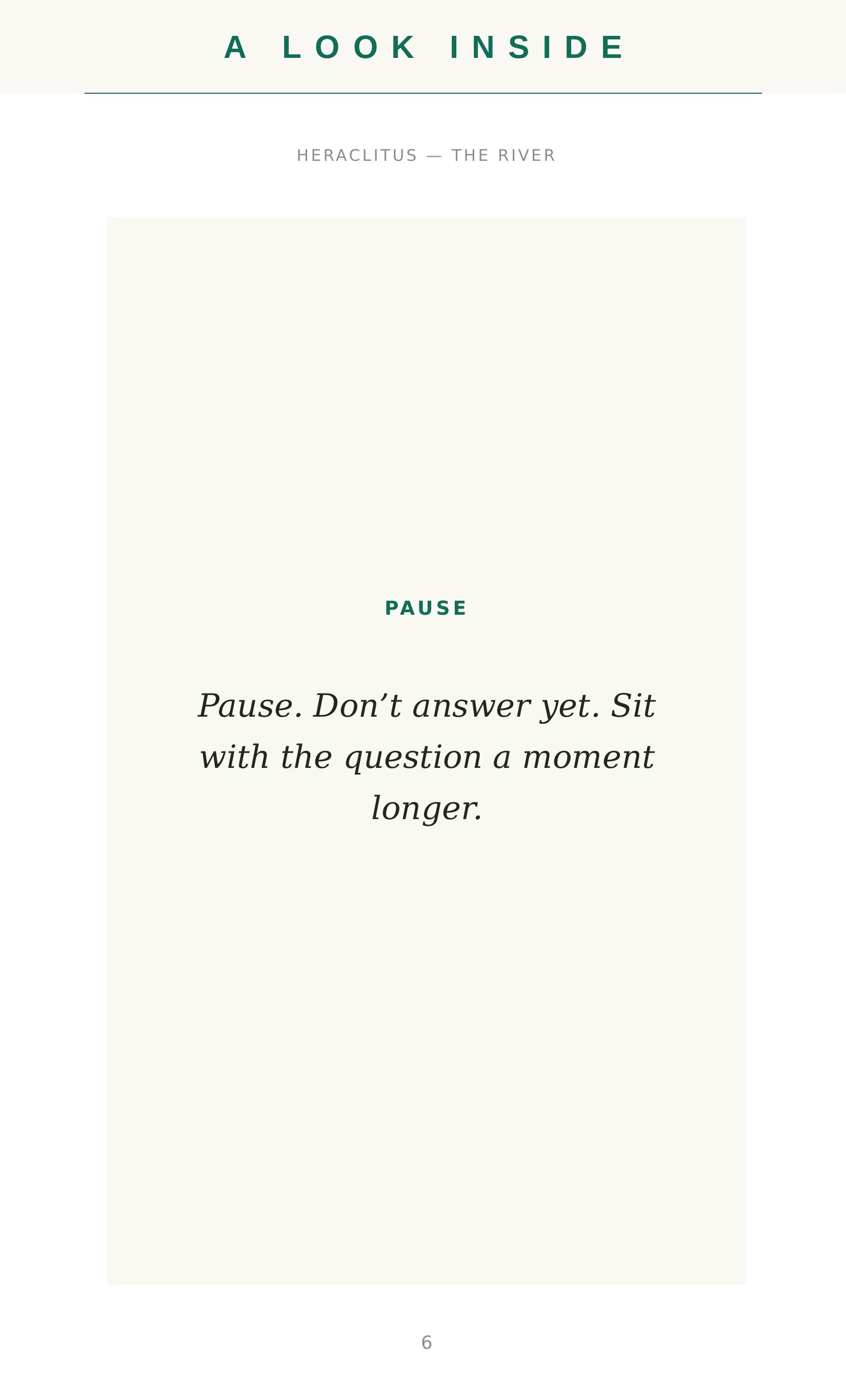 A look inside — sample page