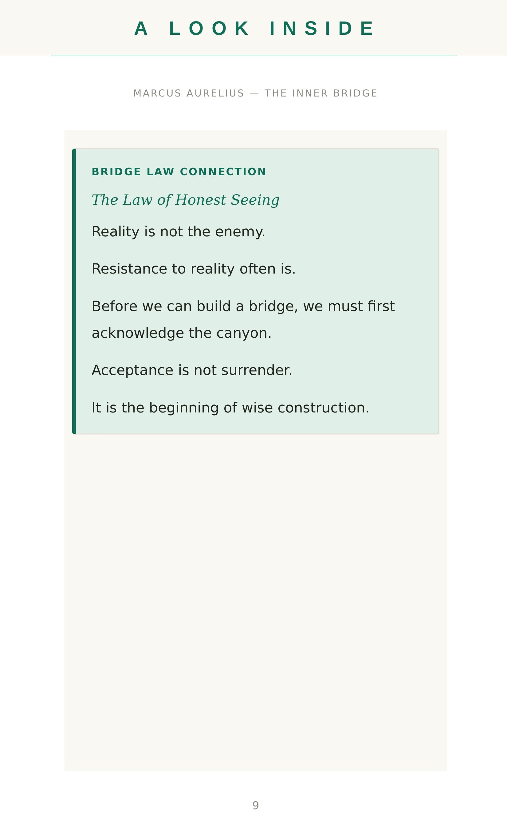 A look inside — sample page